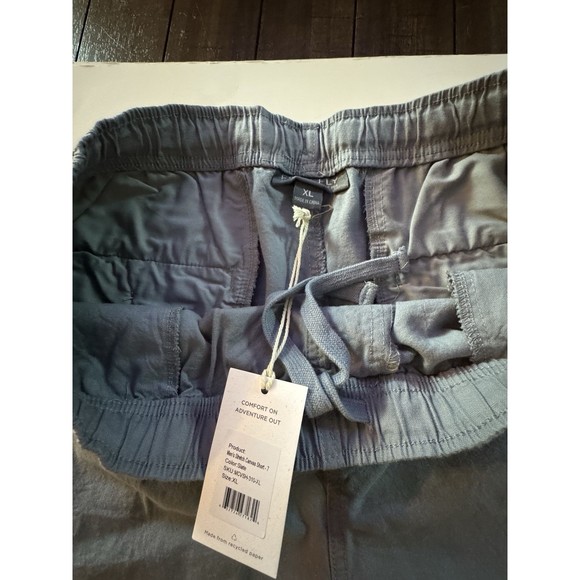 Free Fly Apparel Shorts Men's Stretch Canvas 7" Inseam Pockets Slate Size XL New - Picture 4 of 5